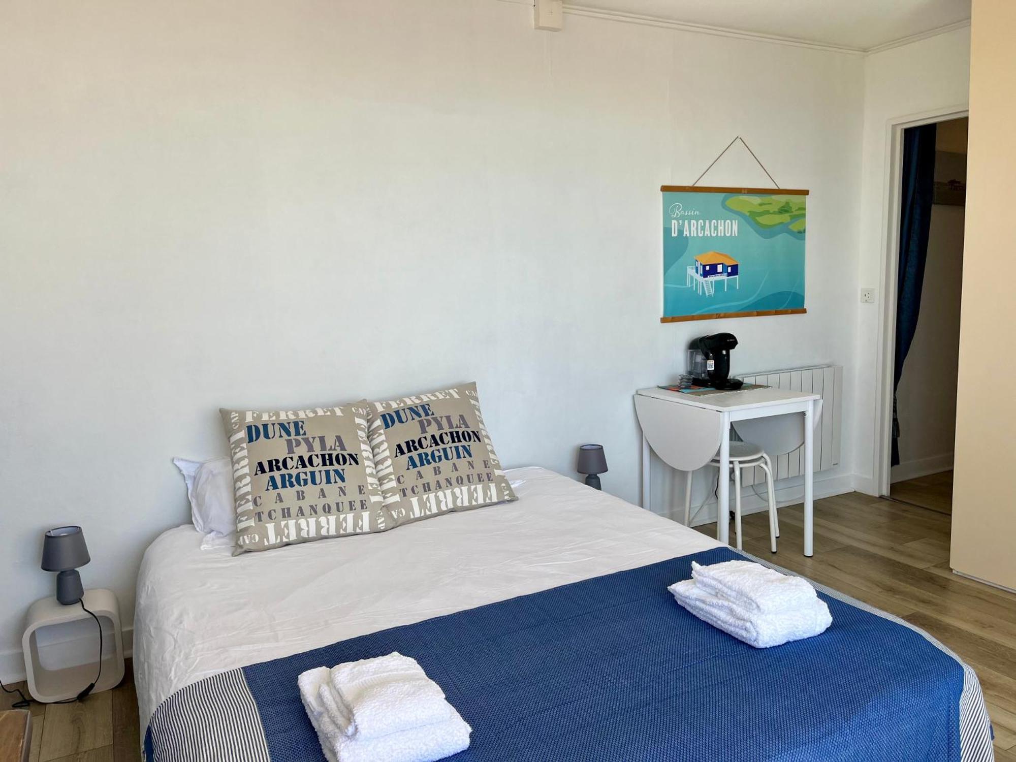 Studio Vue Mer-Port Arcachon Eksteriør billede
