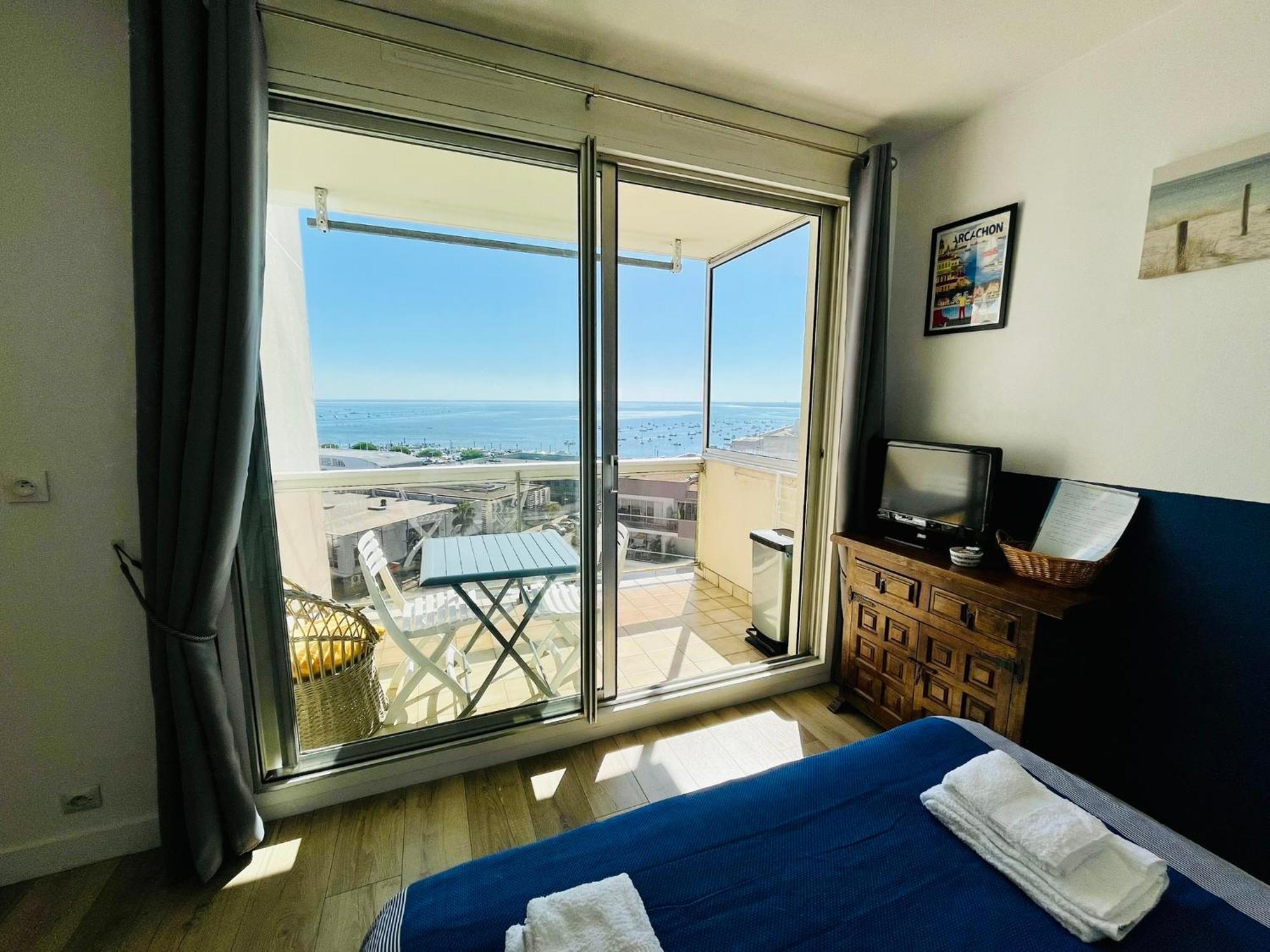 Studio Vue Mer-Port Arcachon Eksteriør billede